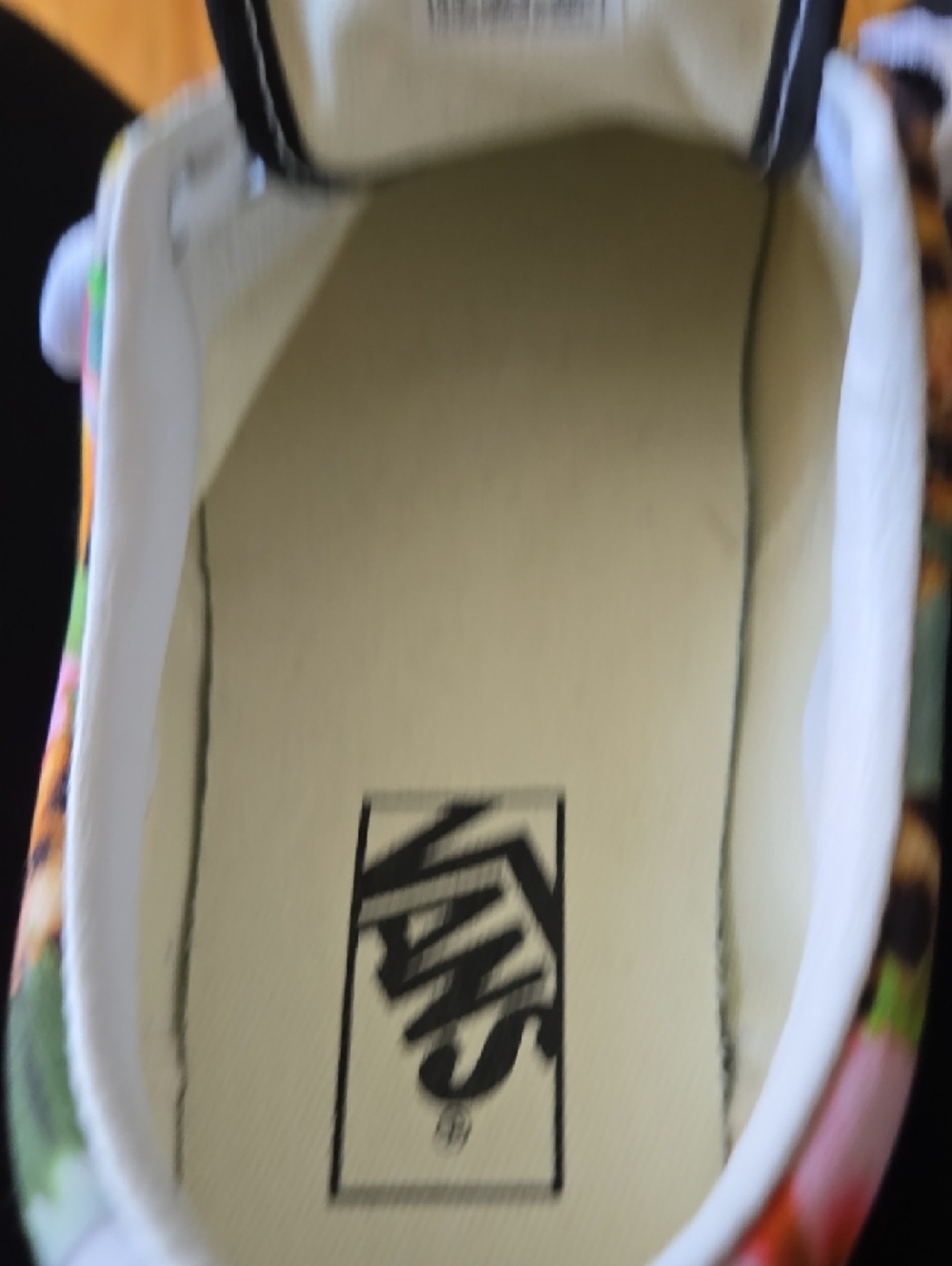 Vans Women' Floral Checkerboard Lace-Up Sneakers - Multicolor - Picture 11 of 11